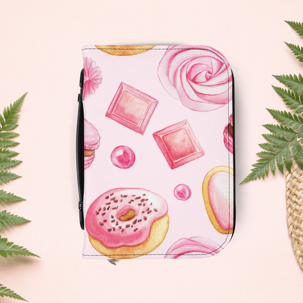 Pink Macaron Sweets Book Cover