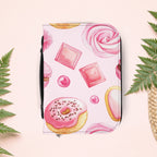 Pink Macaron Sweets Book Cover
