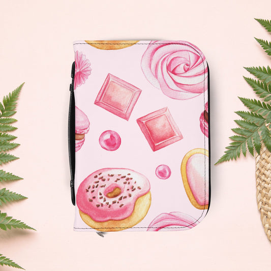 Pink Macaron Sweets Book Cover