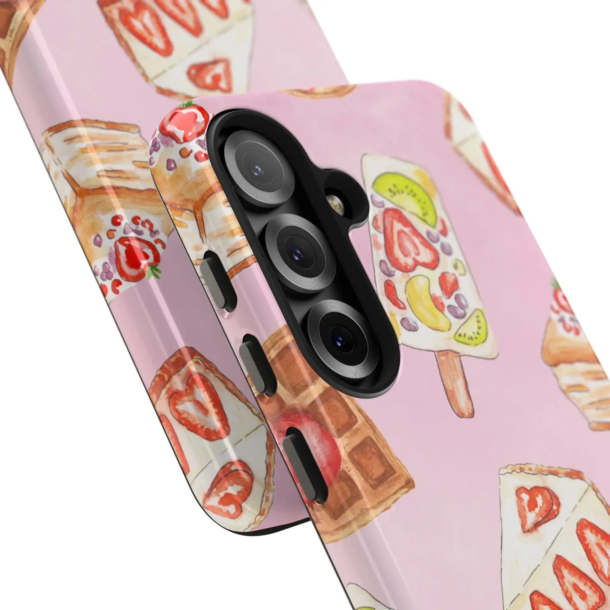 Tasty Pastry Treats Phone Case (Apple & Android) - Pink Sweetheart