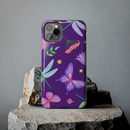 Purple Majestic Butterfly Phone Case