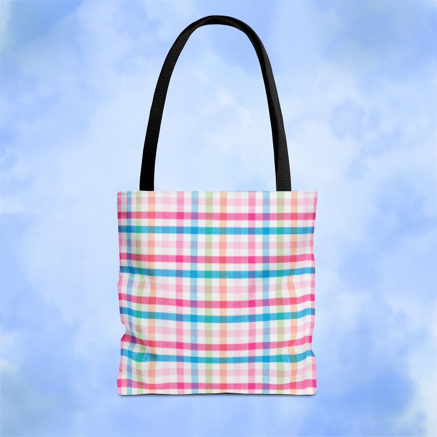 Colorful Rainbow Lines Tote Bag