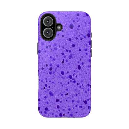 Purple Sponge Phone Case