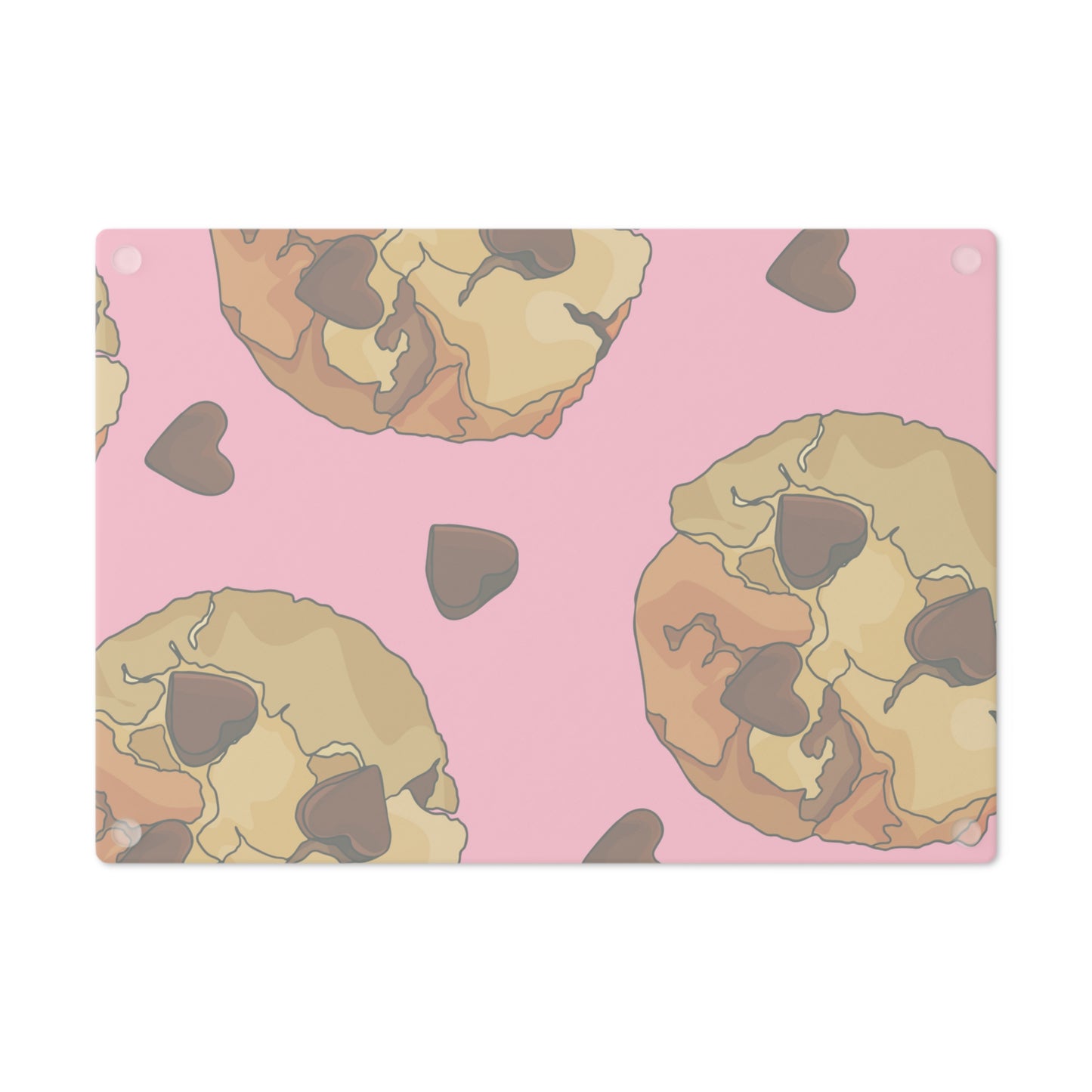 Chunky Chocolate Chip Glass Cutting Board