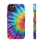 Groovy Tie Dye Phone Case (Apple & Android) - Pink Sweetheart