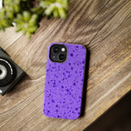 Purple Sponge Phone Case (Apple & Android) - Pink Sweetheart