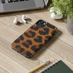 Wild Cheetah Print Phone Cases (Apple & Android) - Pink Sweetheart