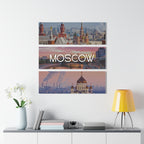 Moscow Skyline Acrylic Prints (Triptych)