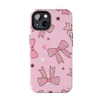 Pretty Pink Bows Phone Case (Apple & Android) - Pink Sweetheart