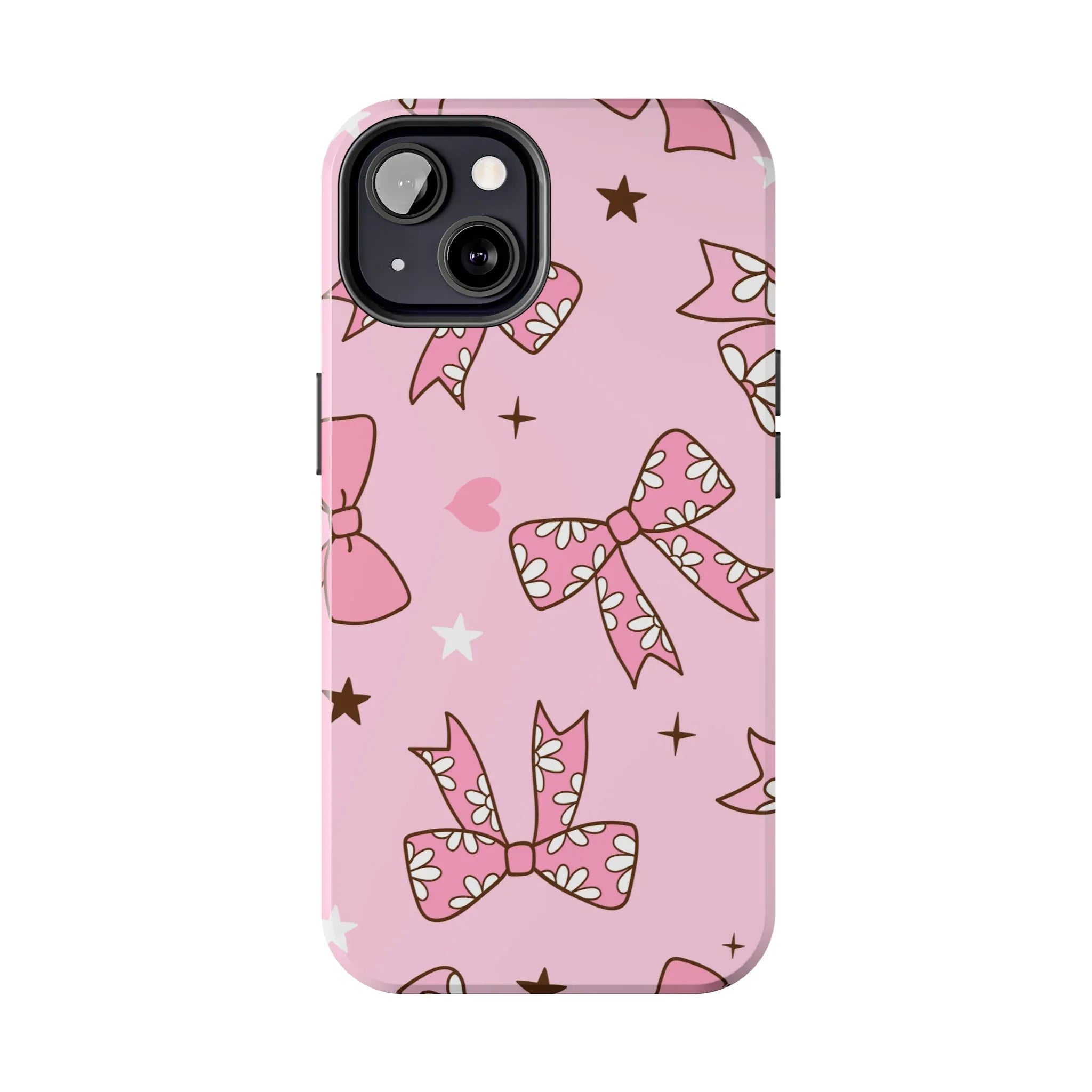 Pretty Pink Bows Phone Case (Apple & Android) - Pink Sweetheart