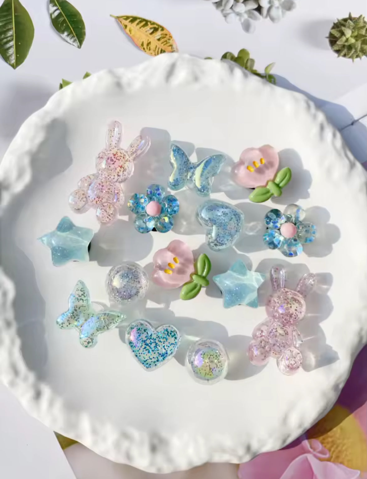 Sugar Bunny Dreamland Clog Charms Set