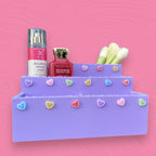 Sugary Sweet Lilac Makeup Organizer