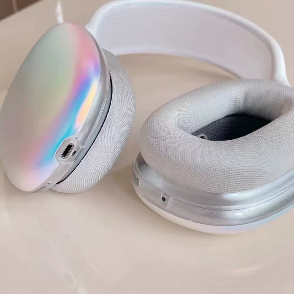 Pearlescent Laser Holo AirPods Max Headphone Case Covers