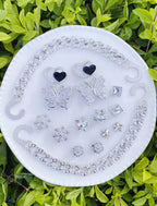Platinum Frost Princess Clog Charms Set - Pink Sweetheart