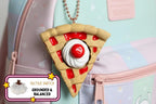 Cherry Pie Clicker Fidget Keychain - Pink Sweetheart