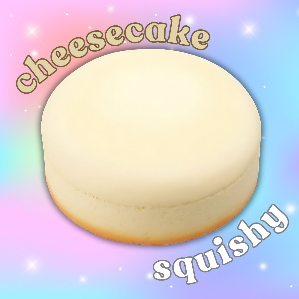 White Souffle Cheesecake Jumbo Scented Squishy