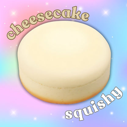 White Souffle Cheesecake Jumbo Scented Squishy