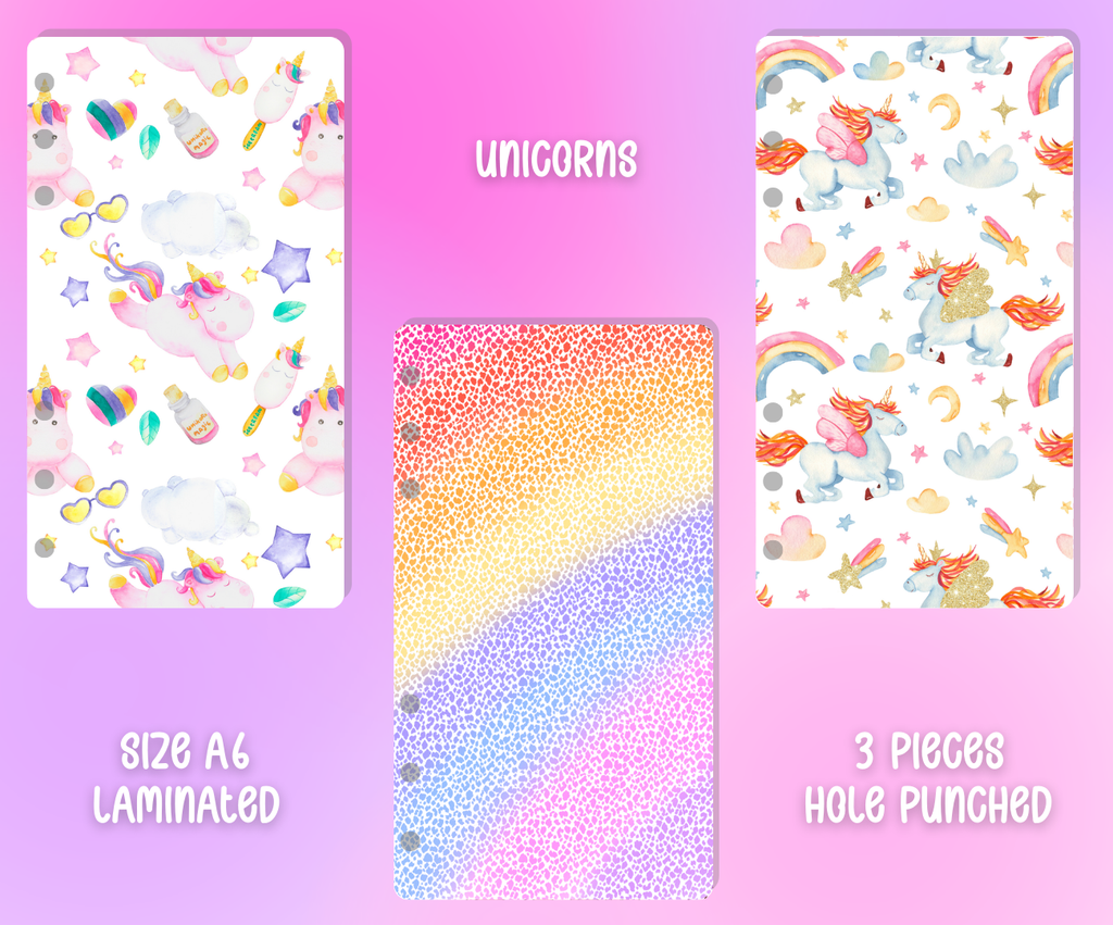 Decorative Binder Dashboards - A6