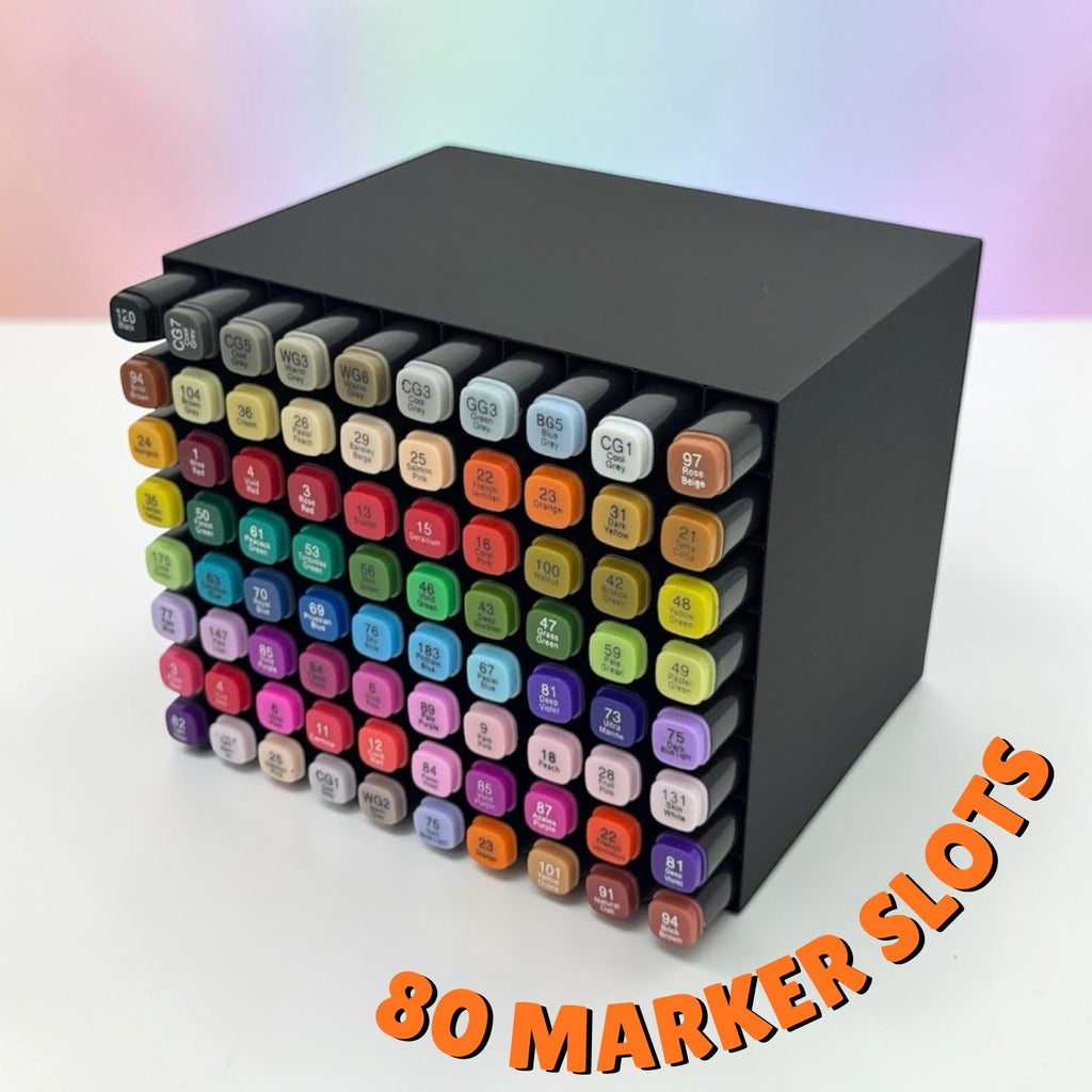 Marker Storage Organizer Grid