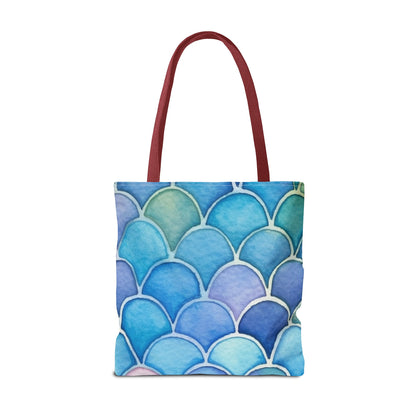 Watercolor Mermaid Tote Bag