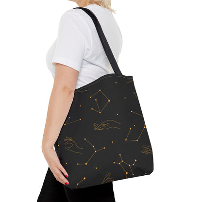 Zodiacs in Space Tote Bag