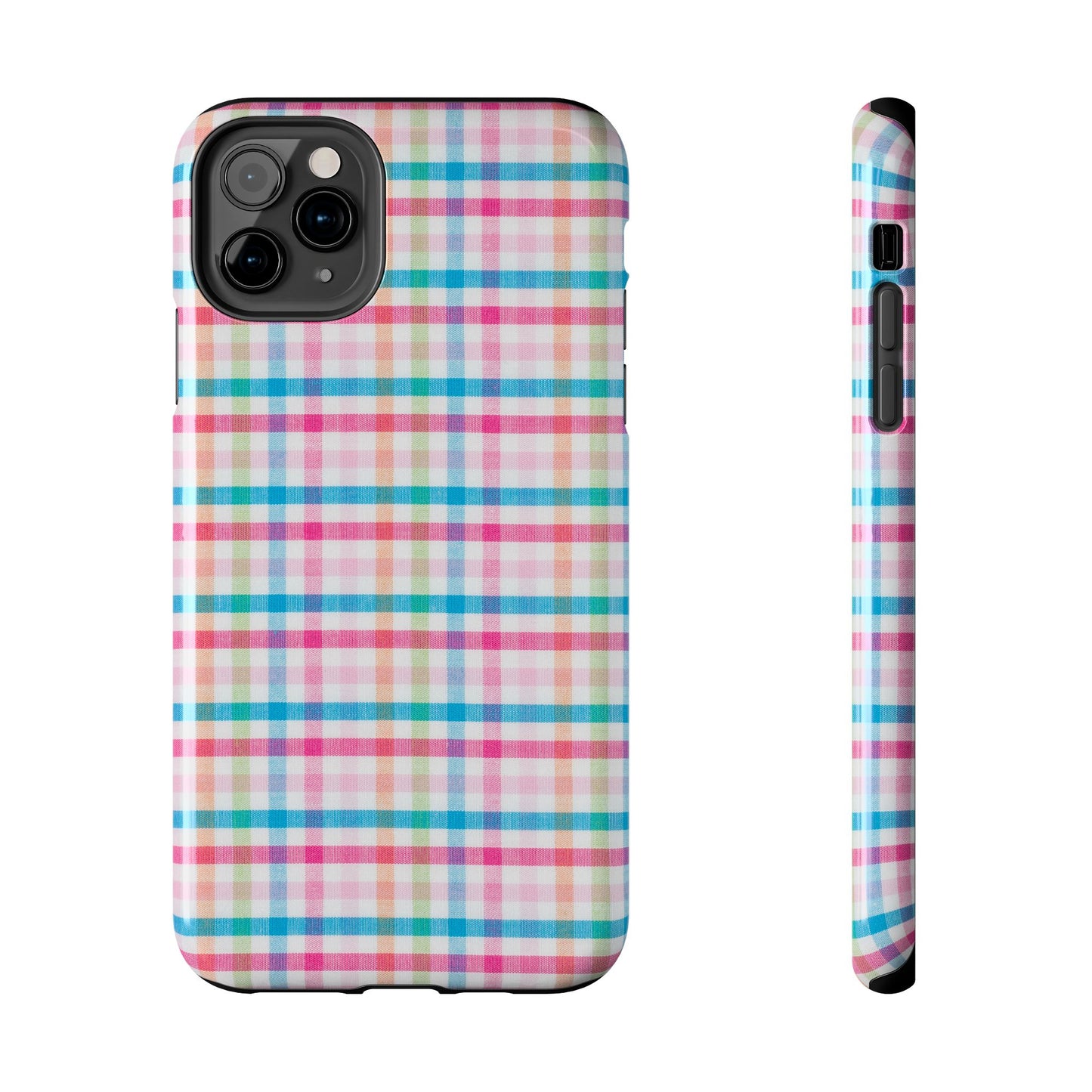 Checked Pattern Phone Case