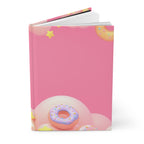 Kawaii Donut Clouds Hardcover Matte Journal