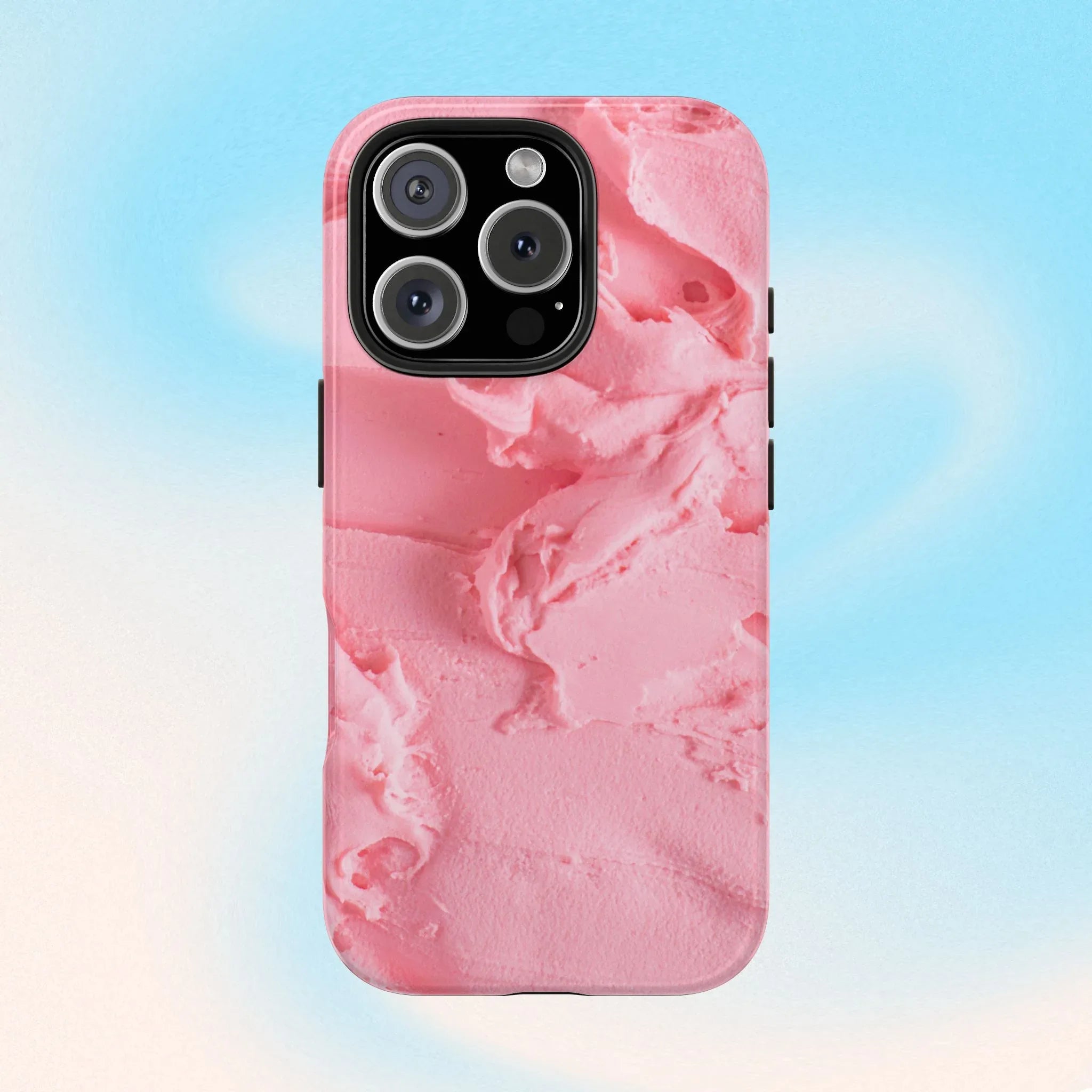 Yummy Pink Frosting Phone Case (Apple & Android) - Pink Sweetheart