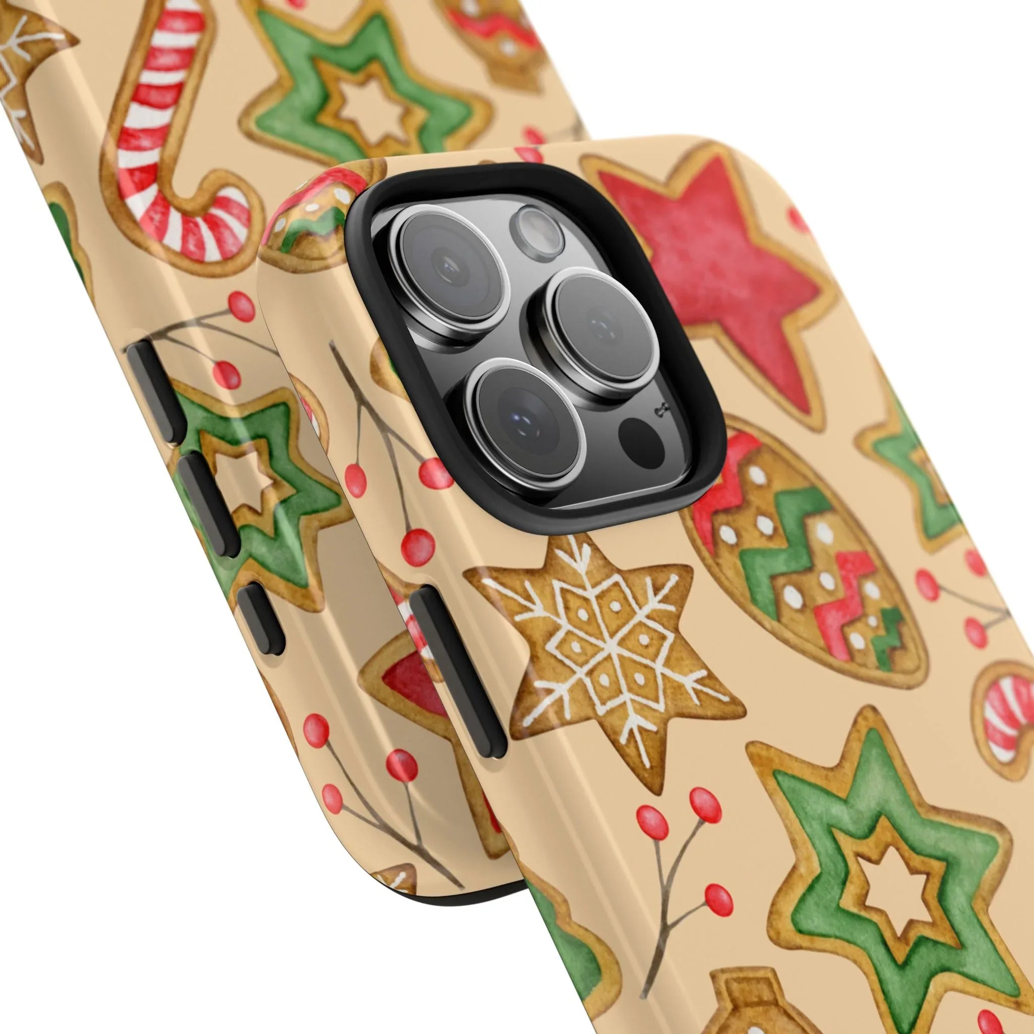 Xmas Holiday Cheer Phone Case (Apple & Android) - Pink Sweetheart