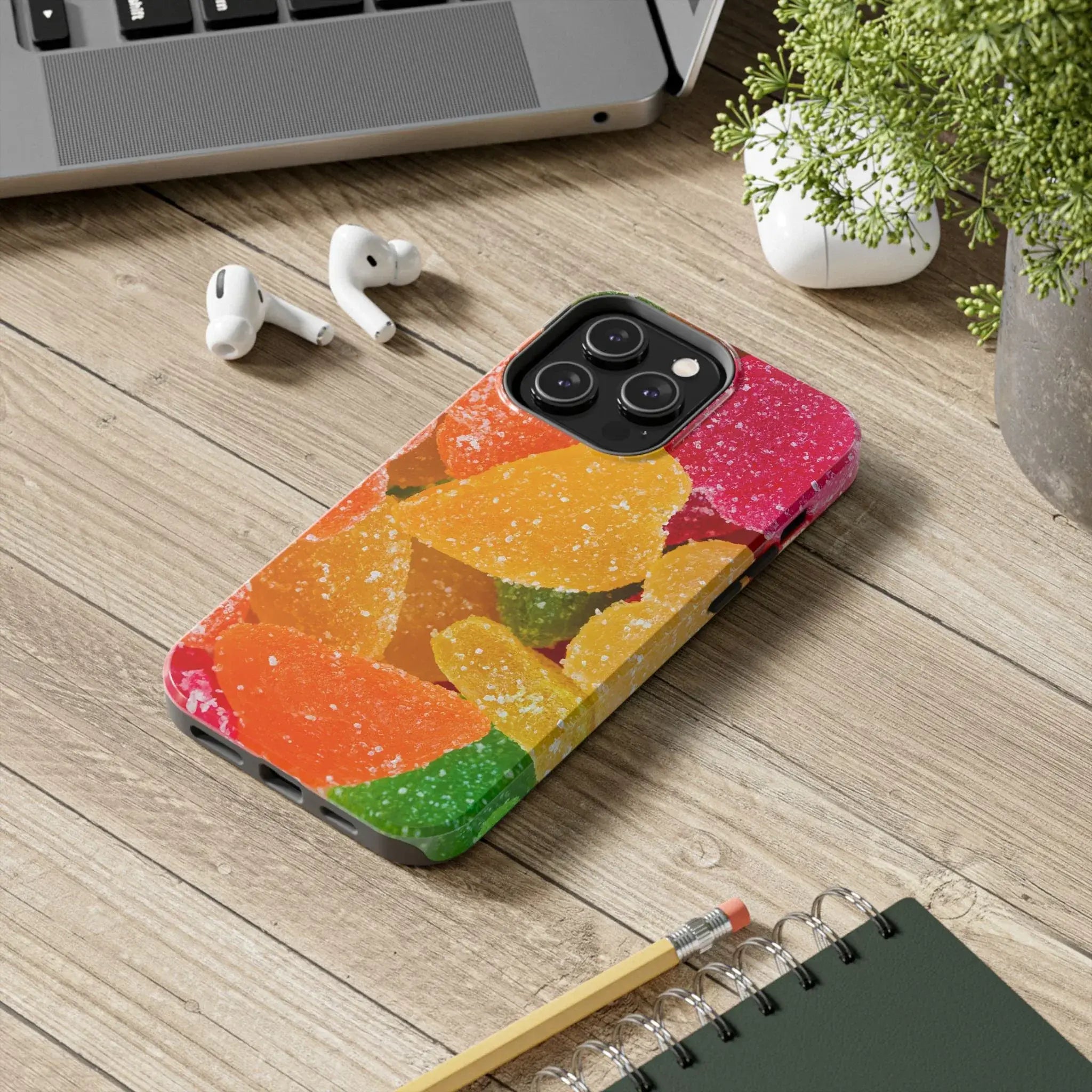 Sour Gummies Phone Case (Apple & Android) - Pink Sweetheart