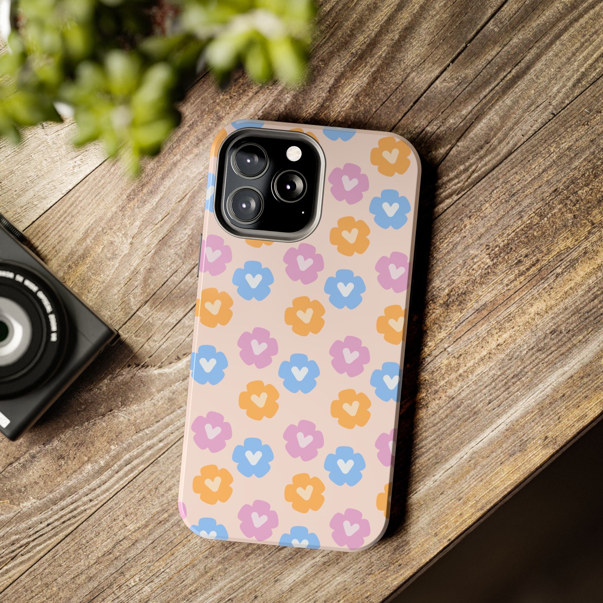 Lovely Pastel Flowers Phone (Apple & Android)