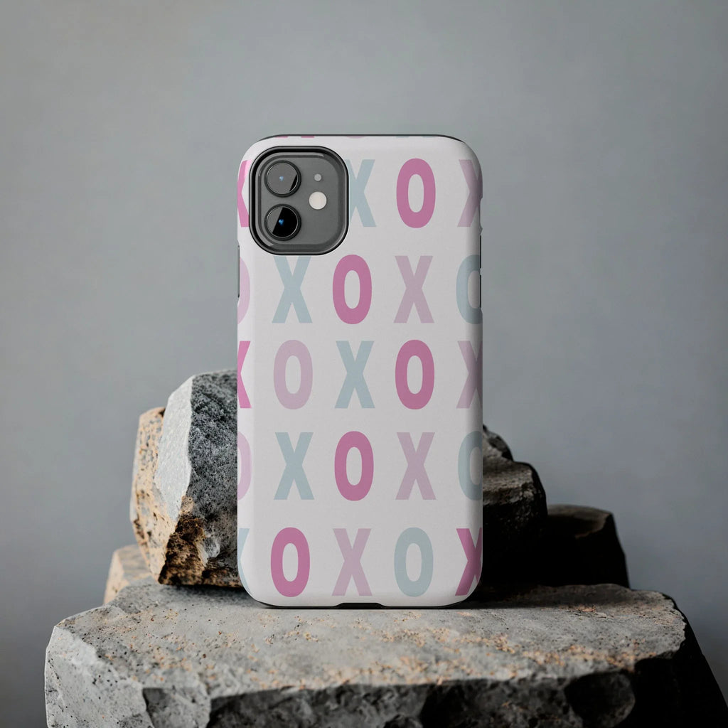 XOXO Phone Case (Apple & Android) - Pink Sweetheart