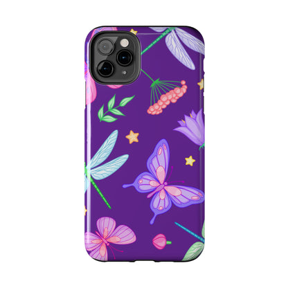 Purple Majestic Butterfly Phone Case