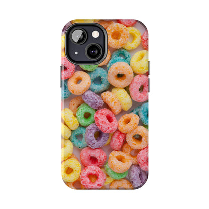 Morning Cereal Loops Phone Case