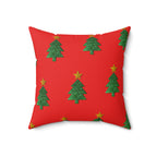 Happy Holiday Season Square Pillow