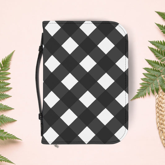 Black Gingham Book Cover