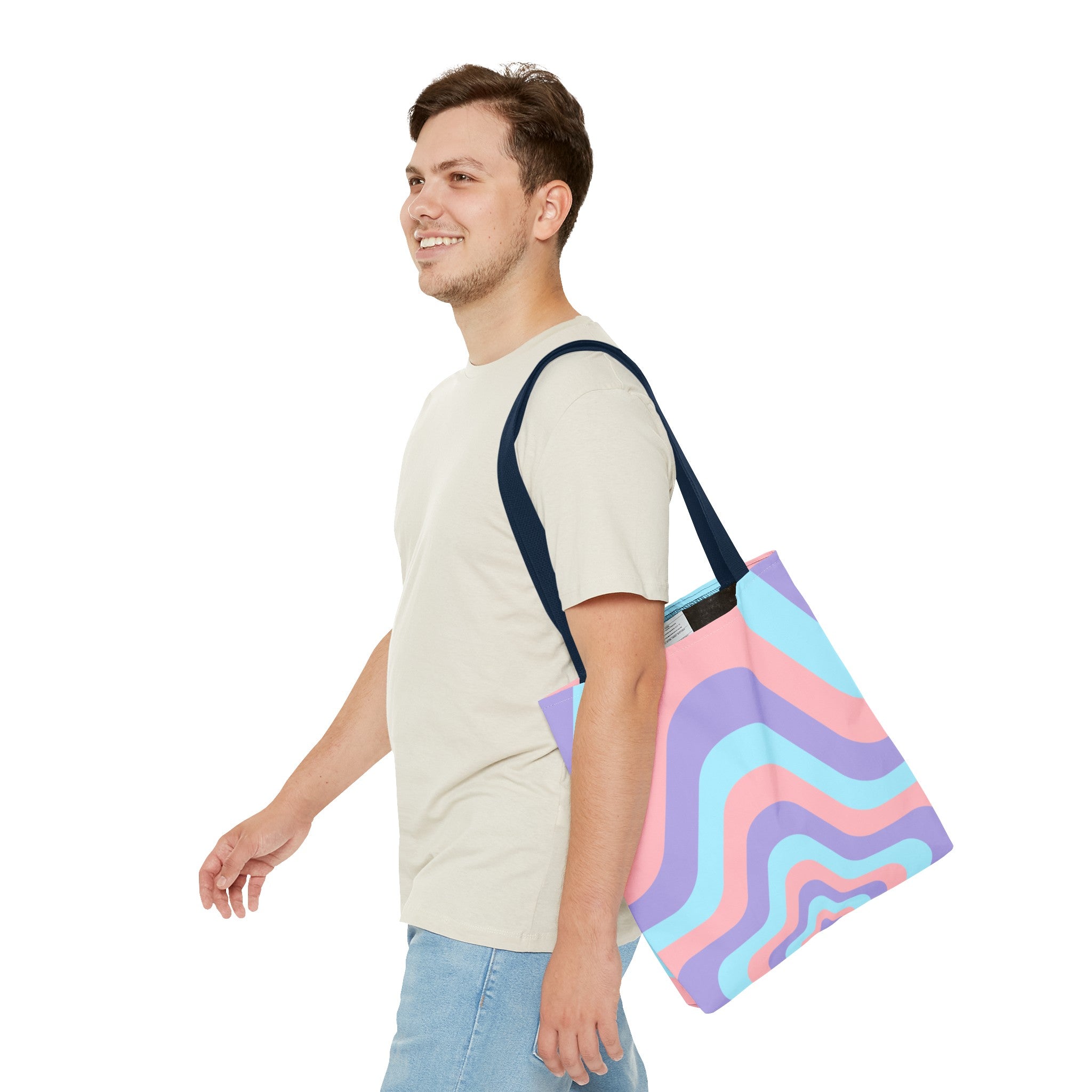 Groovy Star Blast Tote Bag