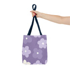 Pretty Purple Flowers Tote Bag