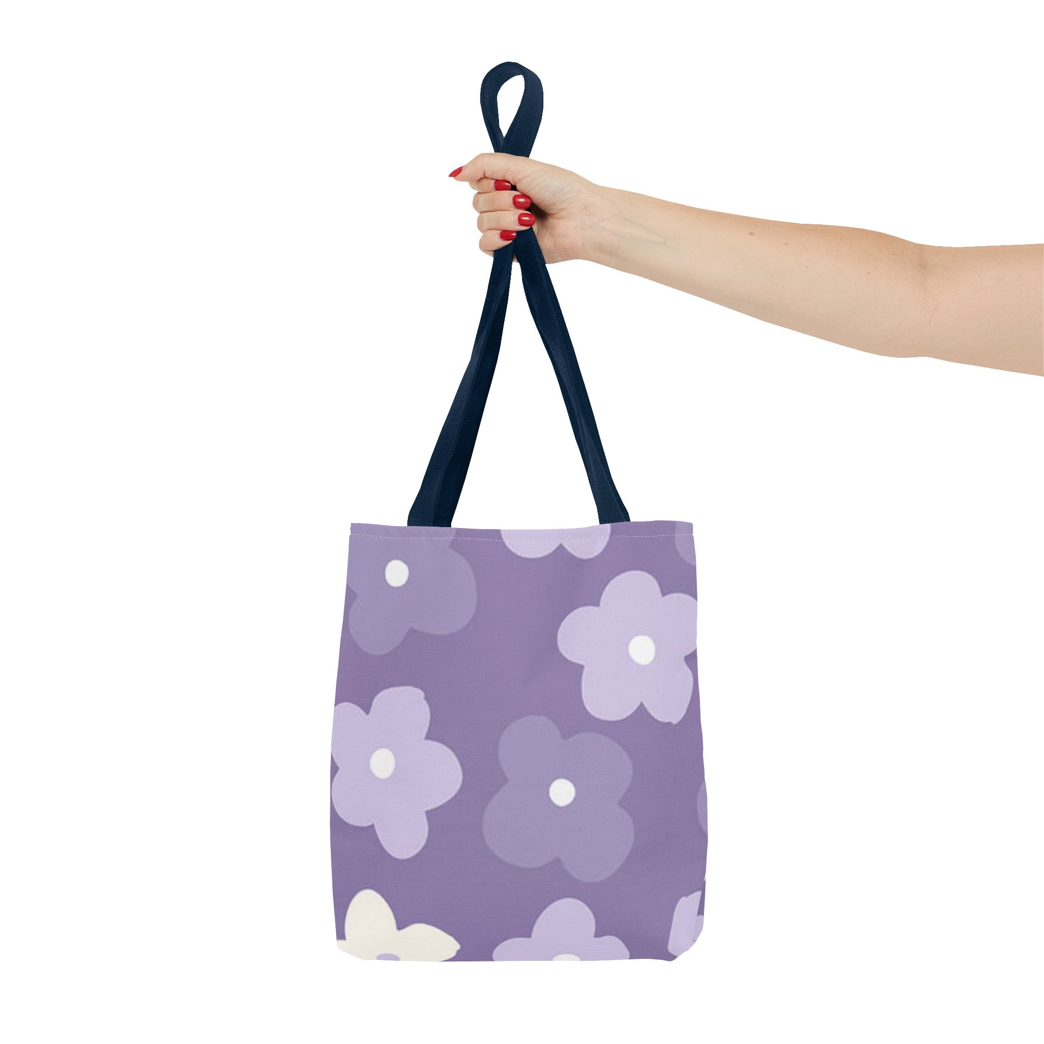 Pretty Purple Flowers Tote Bag
