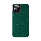 Emerald Gold Flecked Phone Case (Apple & Android)