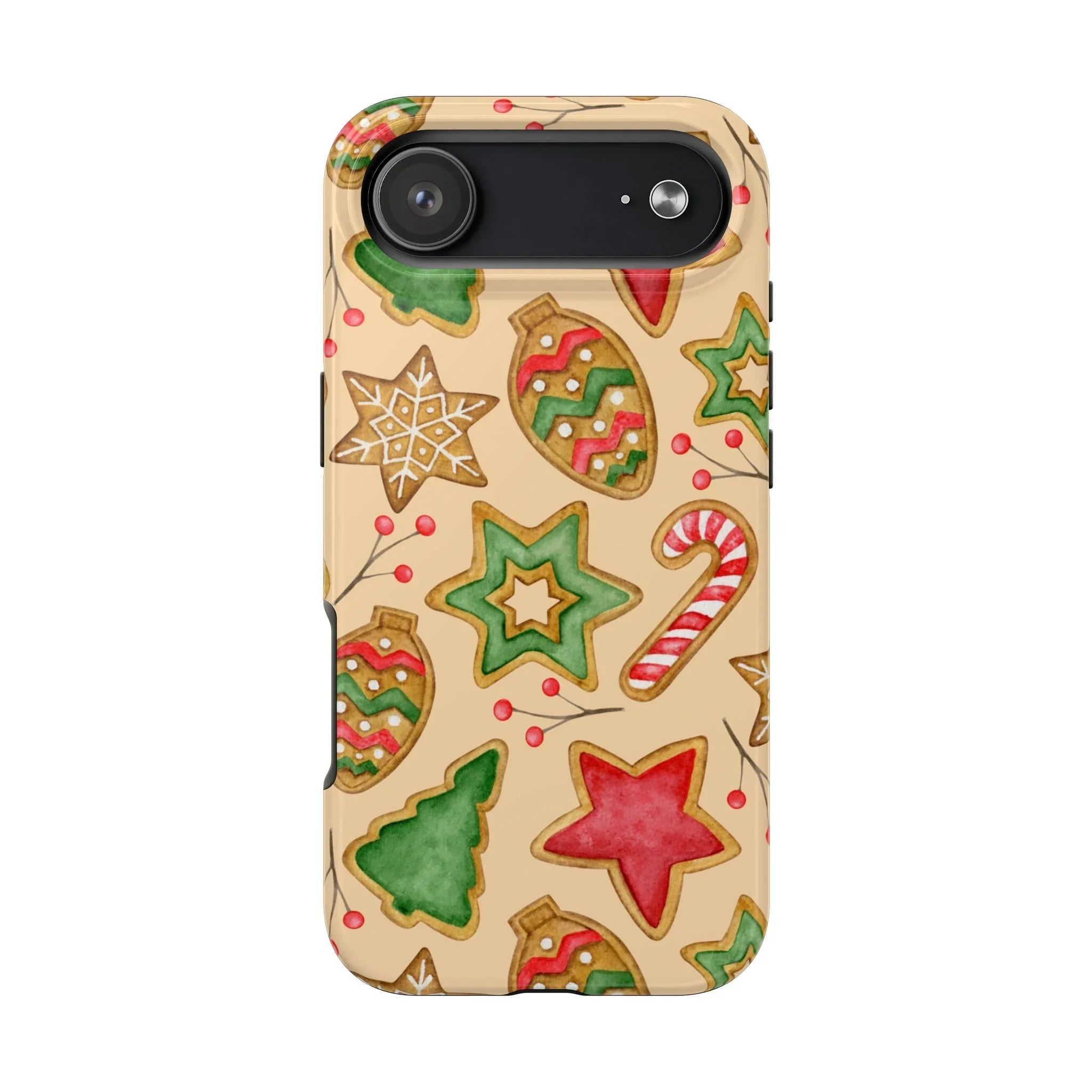 Xmas Holiday Cheer Phone Case (Apple & Android) - Pink Sweetheart