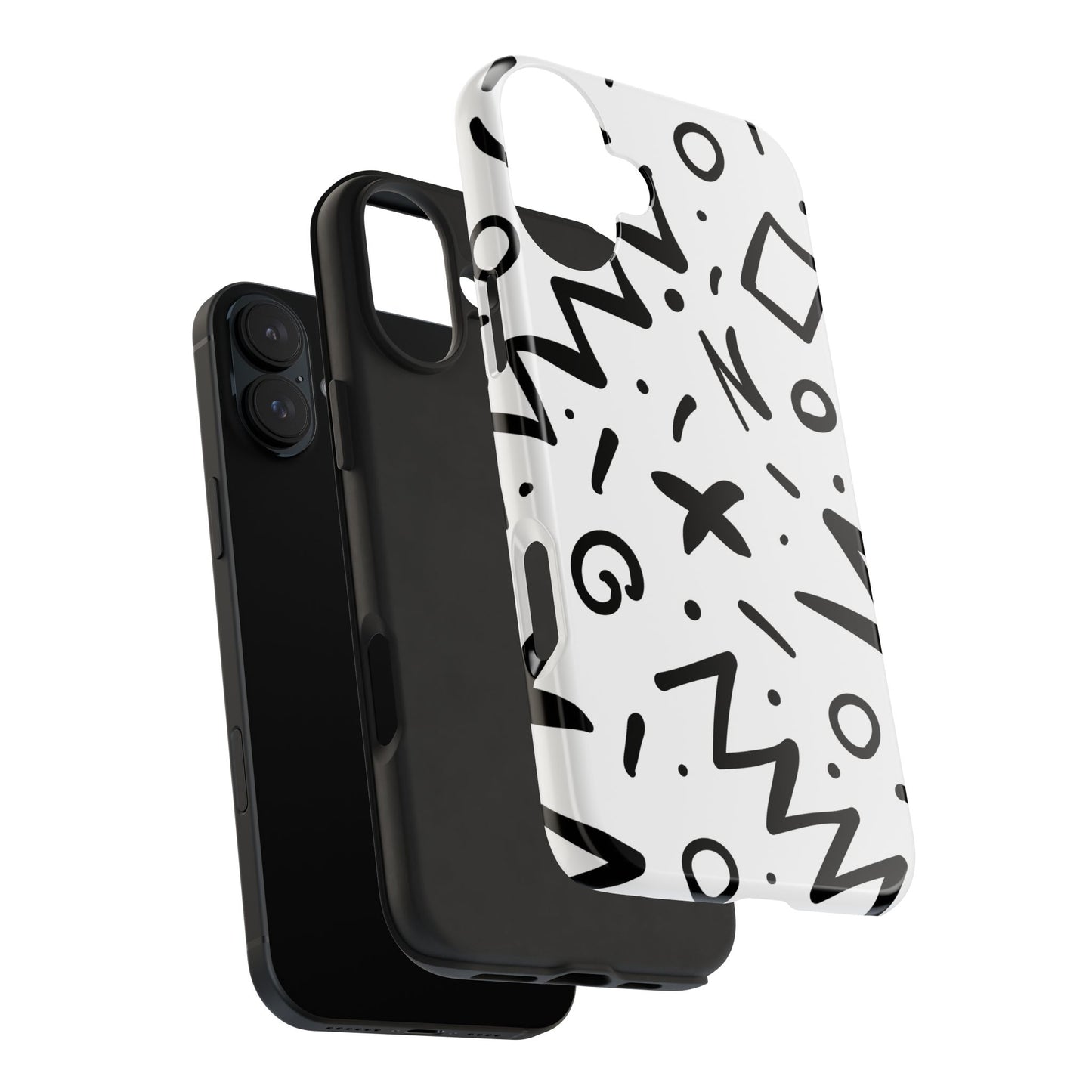 Abstract Memphis Pattern Phone Case