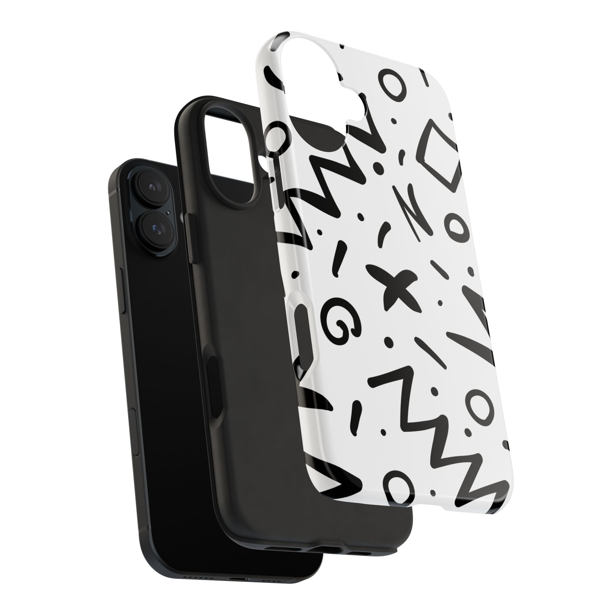 Abstract Memphis Pattern Phone Case (Apple & Android)