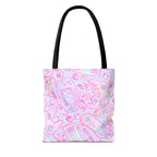 Pink Pastel Gamer Girl Tote Bag