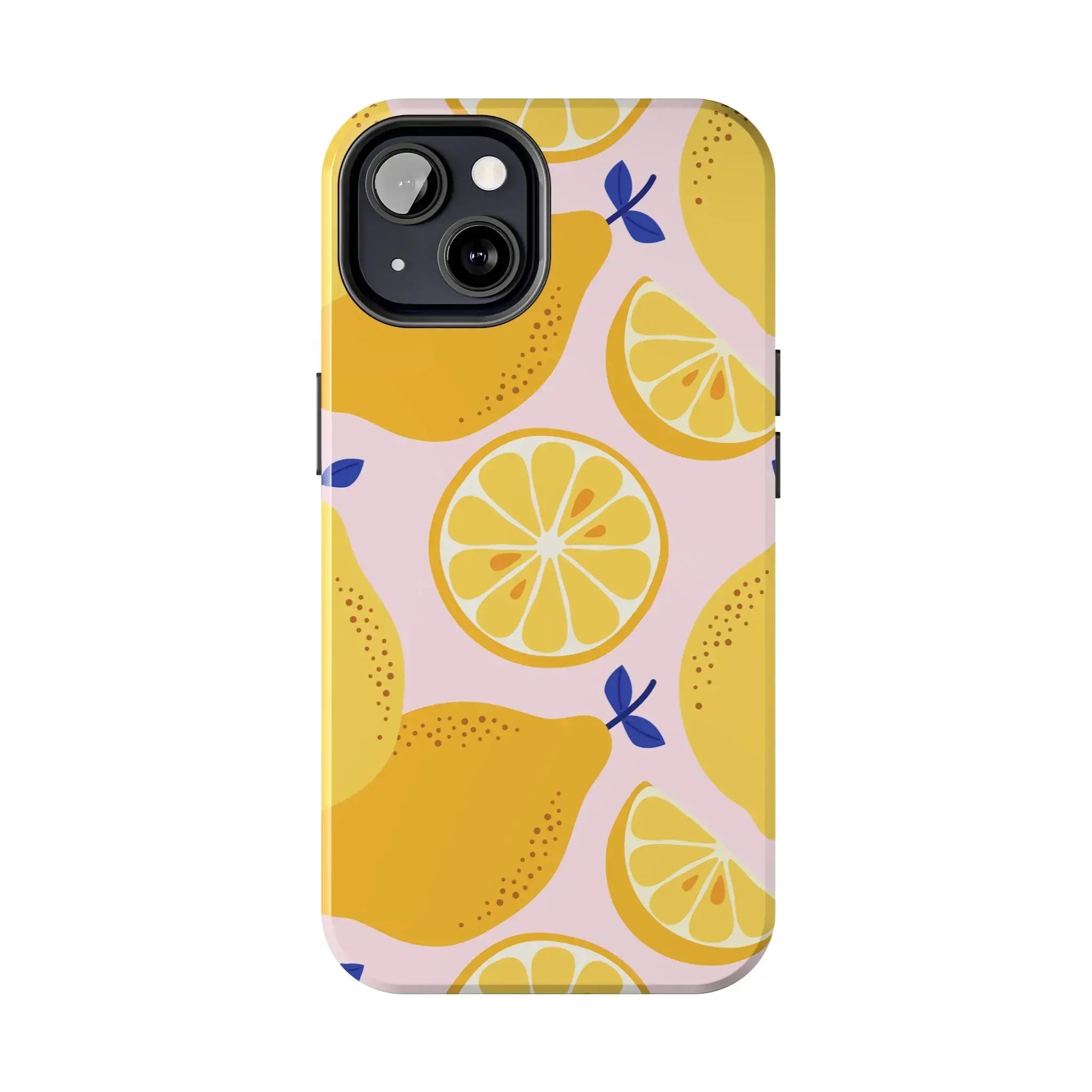 Sour Lemon Drop Phone Case (Apple & Android) - Pink Sweetheart