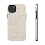Minimalist Woman Phone Case (Apple & Android)