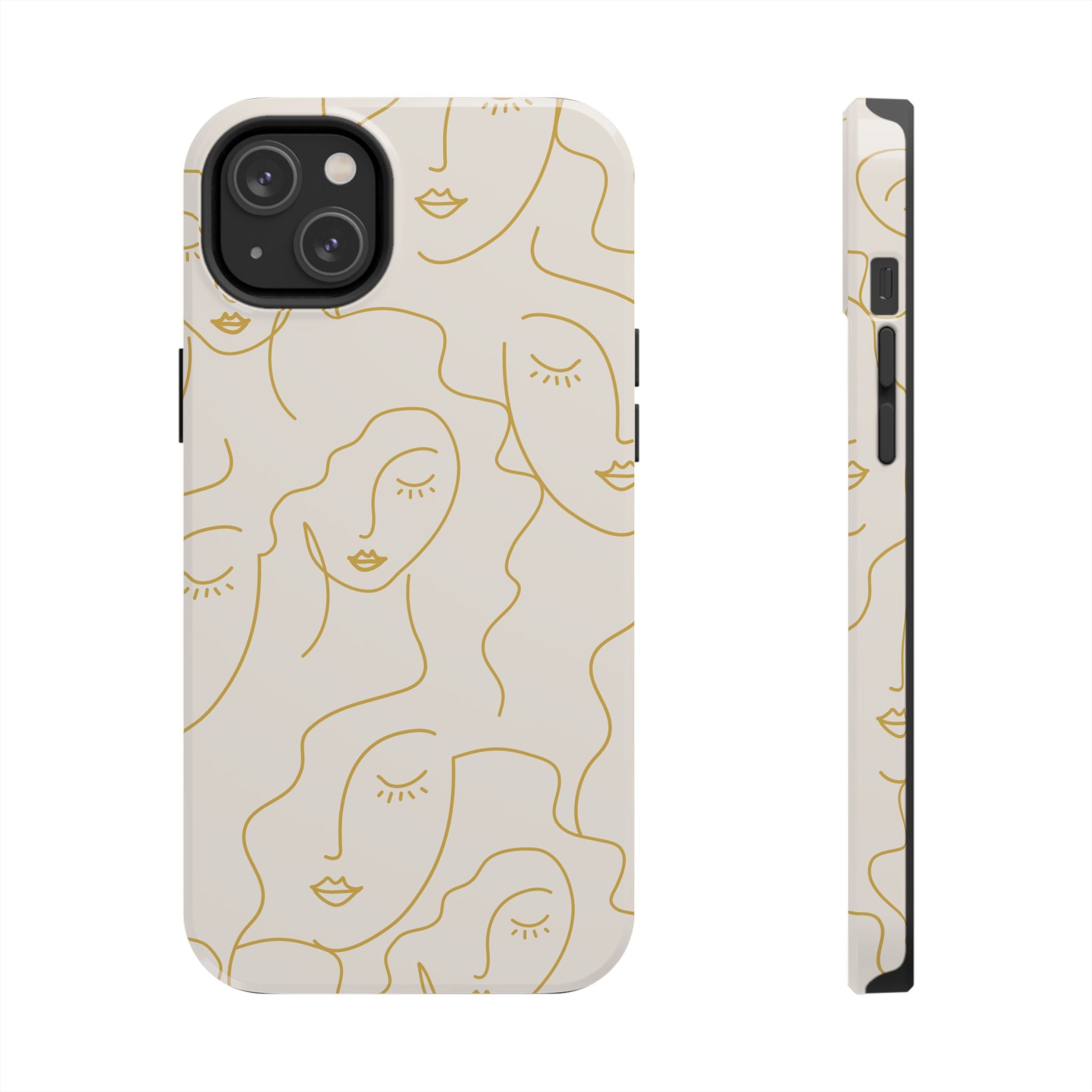 Minimalist Woman Phone Case (Apple & Android)