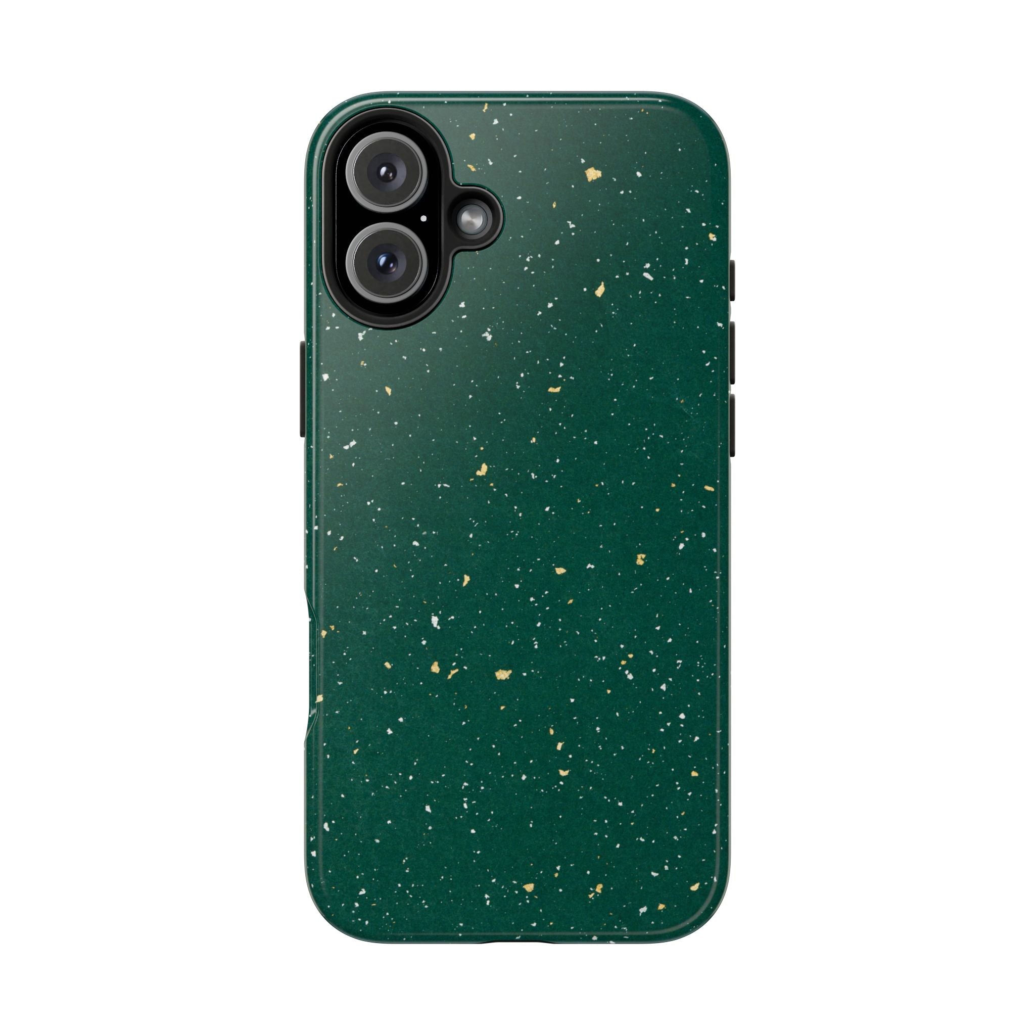 Emerald Gold Flecked Phone Case (Apple & Android)