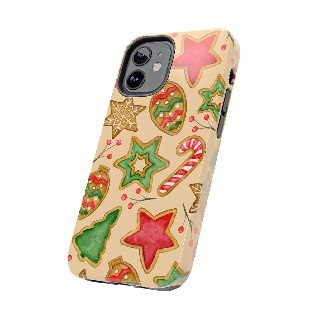 Xmas Holiday Cheer Phone Case (Apple & Android) - Pink Sweetheart