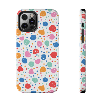 Seamless Hand Drawn Polka Phone Case